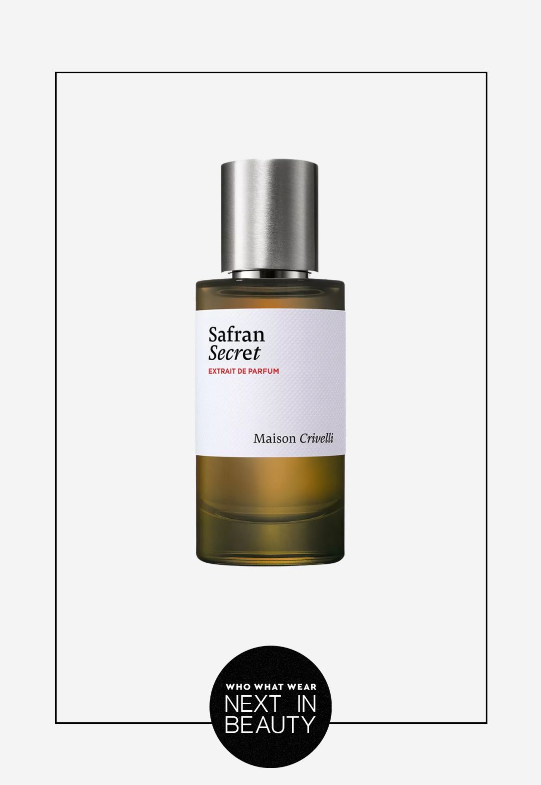 Maison Crivelli Safran Secret Extrait de Parfum