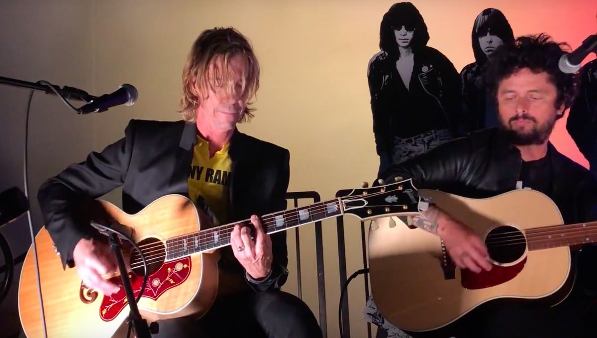 Watch Members Of Guns N Roses Sex Pistols Green Day Perform Ramones
