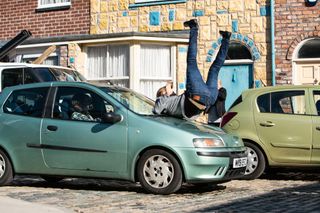 Coronation Street spoilers: Daniel Osbourne steps infront of a car!