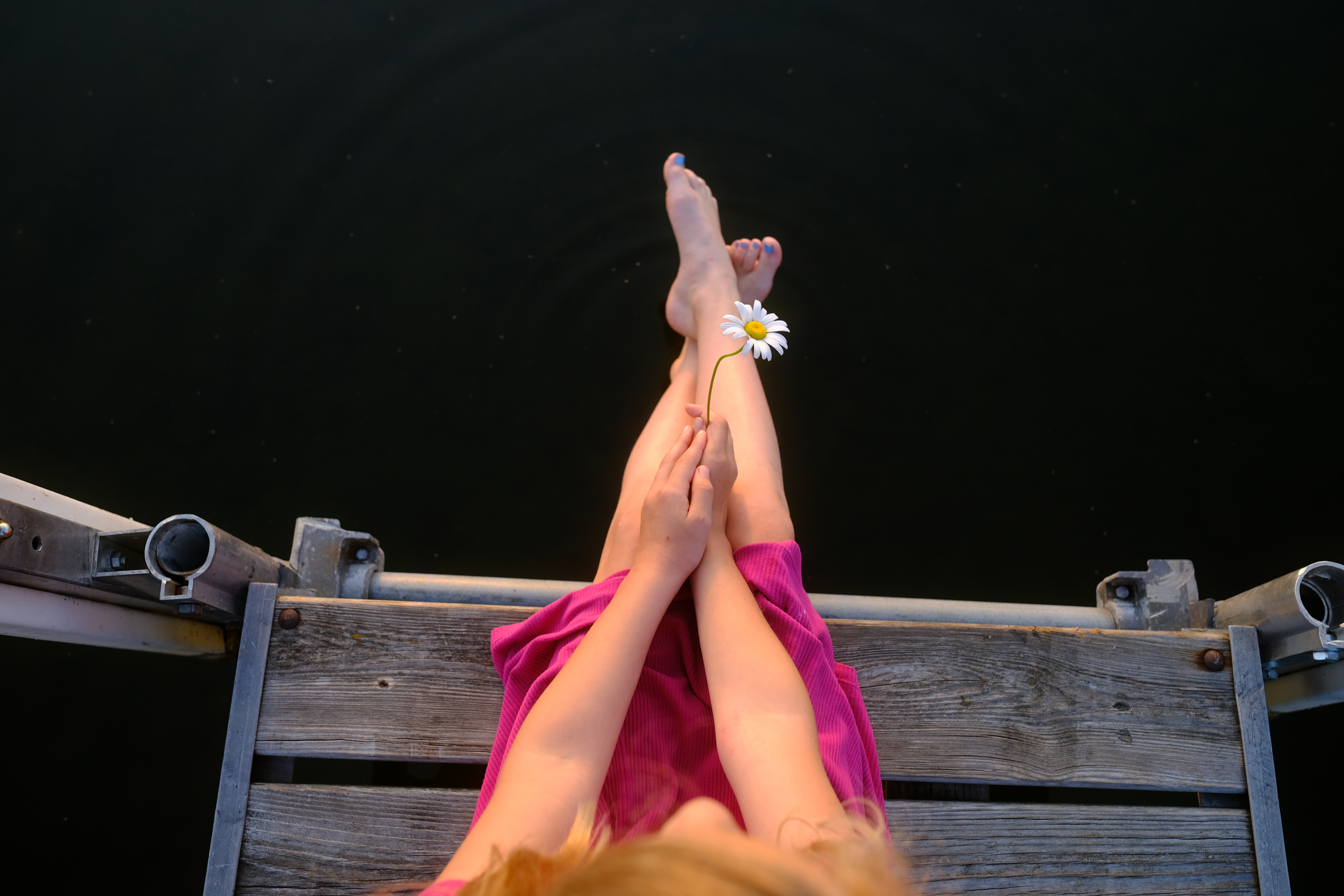 Lakeside summer portraits taken with the PolarPro CineGold, unedited JPEGs
