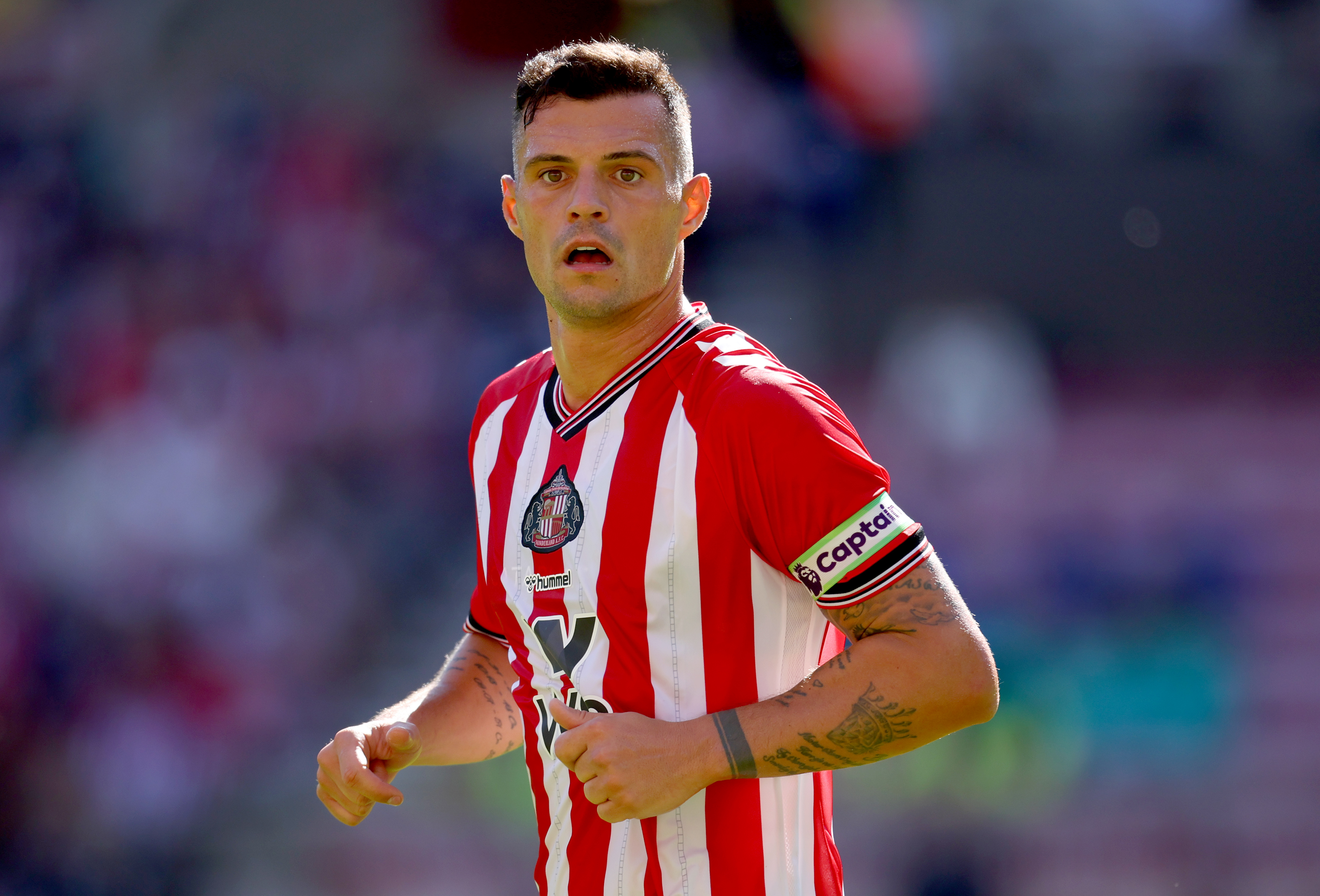 Granit Xhaka has been handed the captaincy at the Stadium of Light