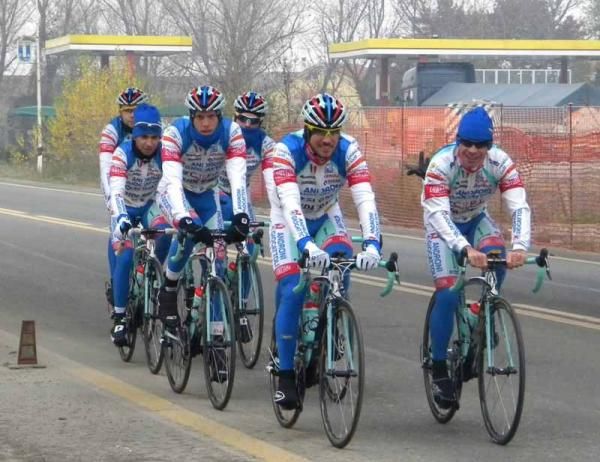 Only the European members of the team were at the camp in Cesenatico