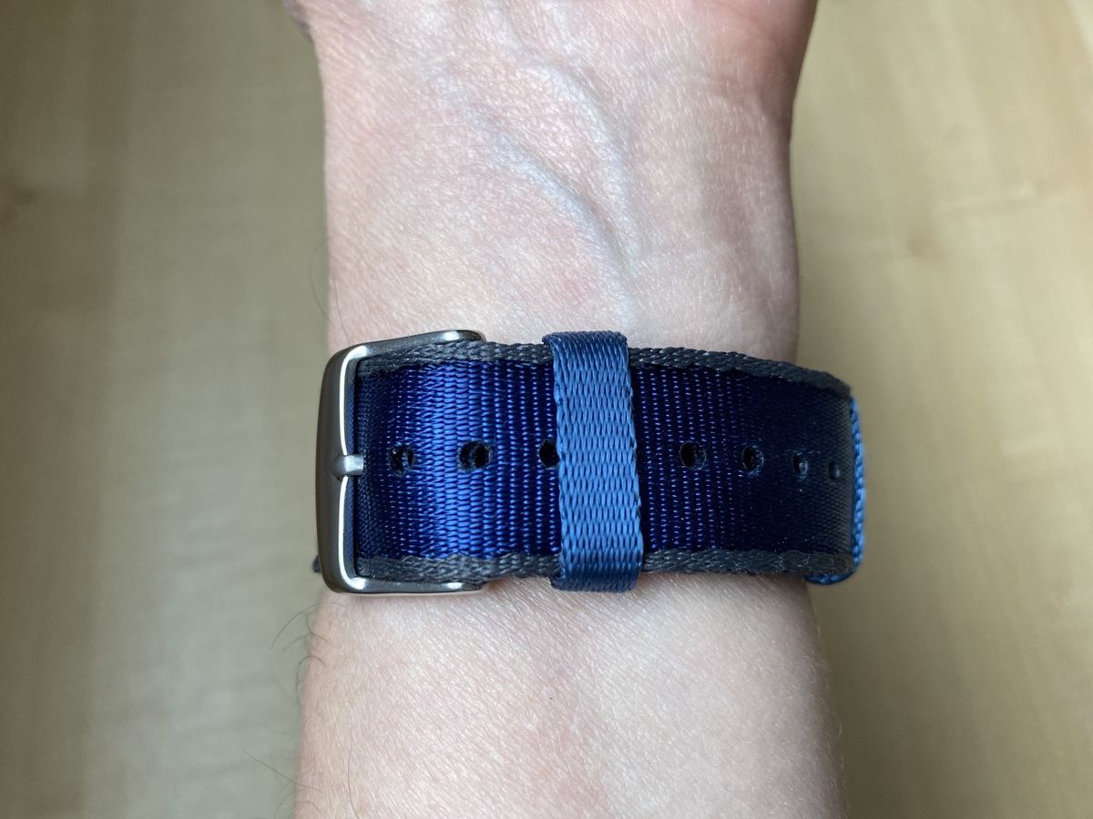 Clockwork Synergy Seat Belt Nato Apple Watch Band
