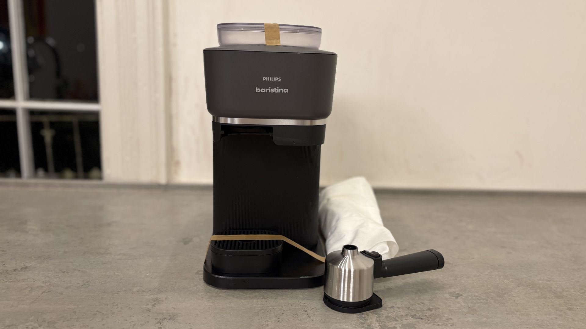 Testing the Philips Baristina Coffee Machine