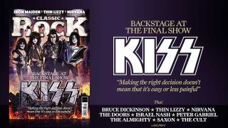 The cover of Classic Rock 323 starring Kiss