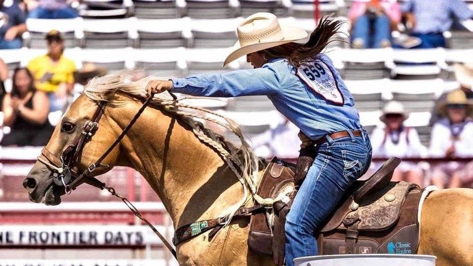 Hailey Kinsel Cowboy Channel Cheyenne Frontier Days 