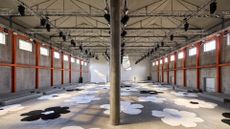 Prada show set at Milan Fashion Week S/S 2026