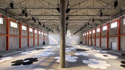 Prada show set at Milan Fashion Week S/S 2026