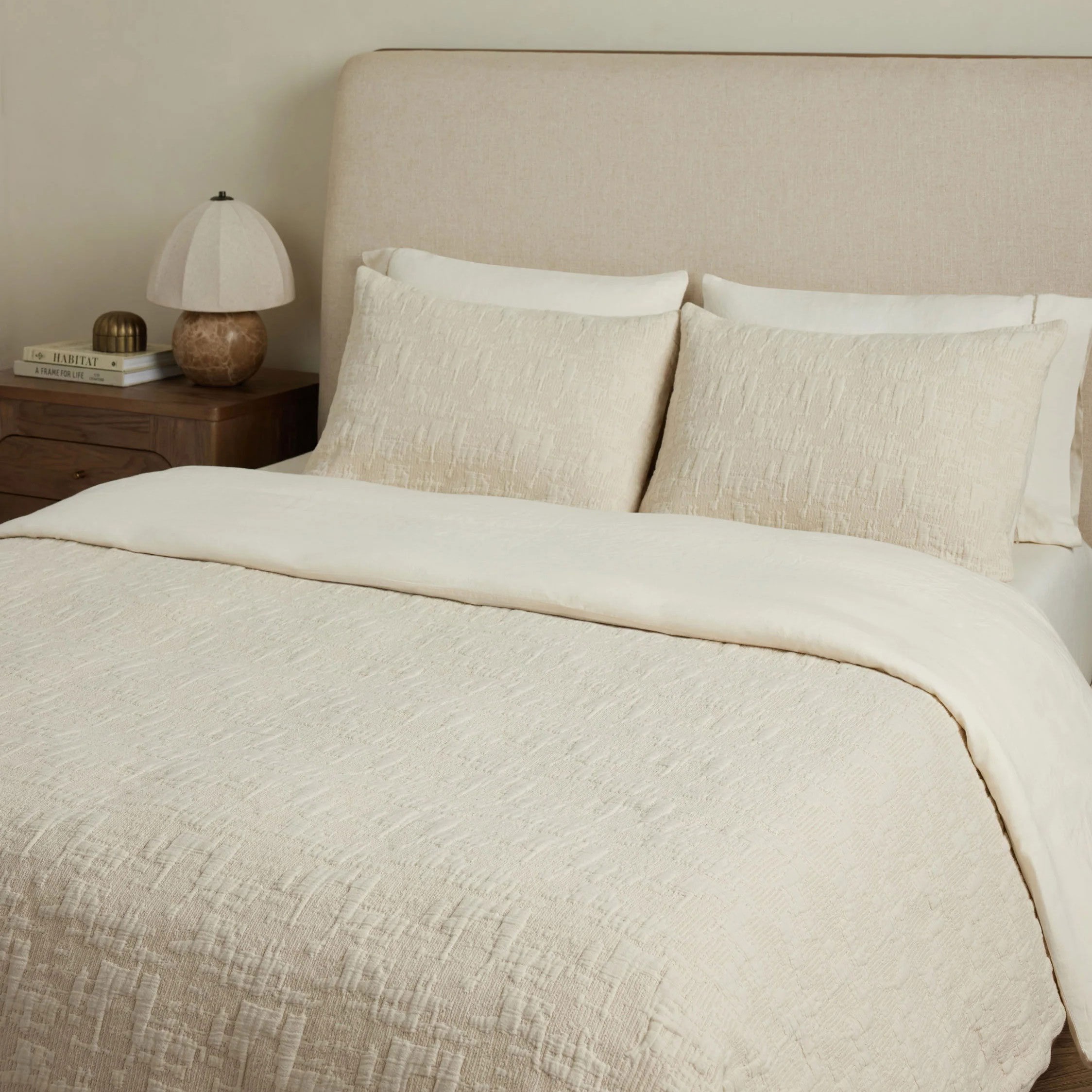 Muro Cotton Coverlet by Disc Interiors