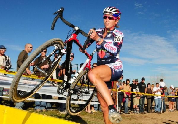 Meredith Miller (California Giant Berry) running the hurdles with ease.