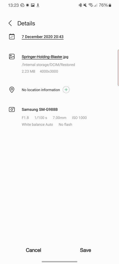 Samsung Gallery App