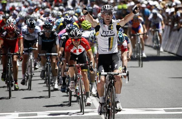 Matt Goss (HTC - Highroad) was a clear winner of stage 1.