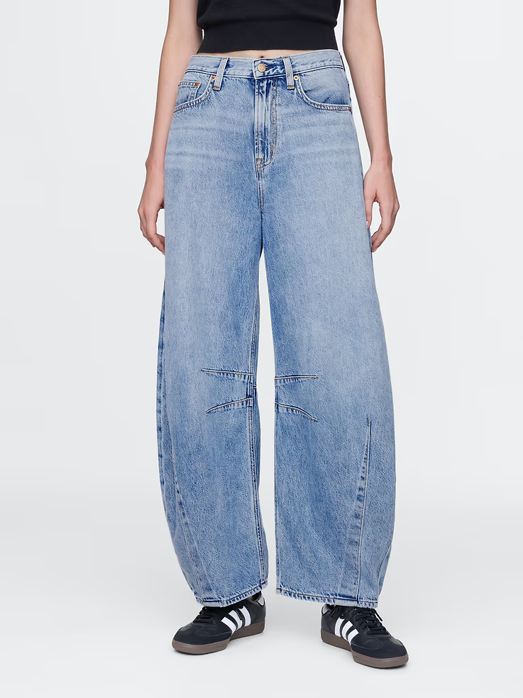 Gap, High Rise Ultrasoft Horseshoe Jeans (Were $90)