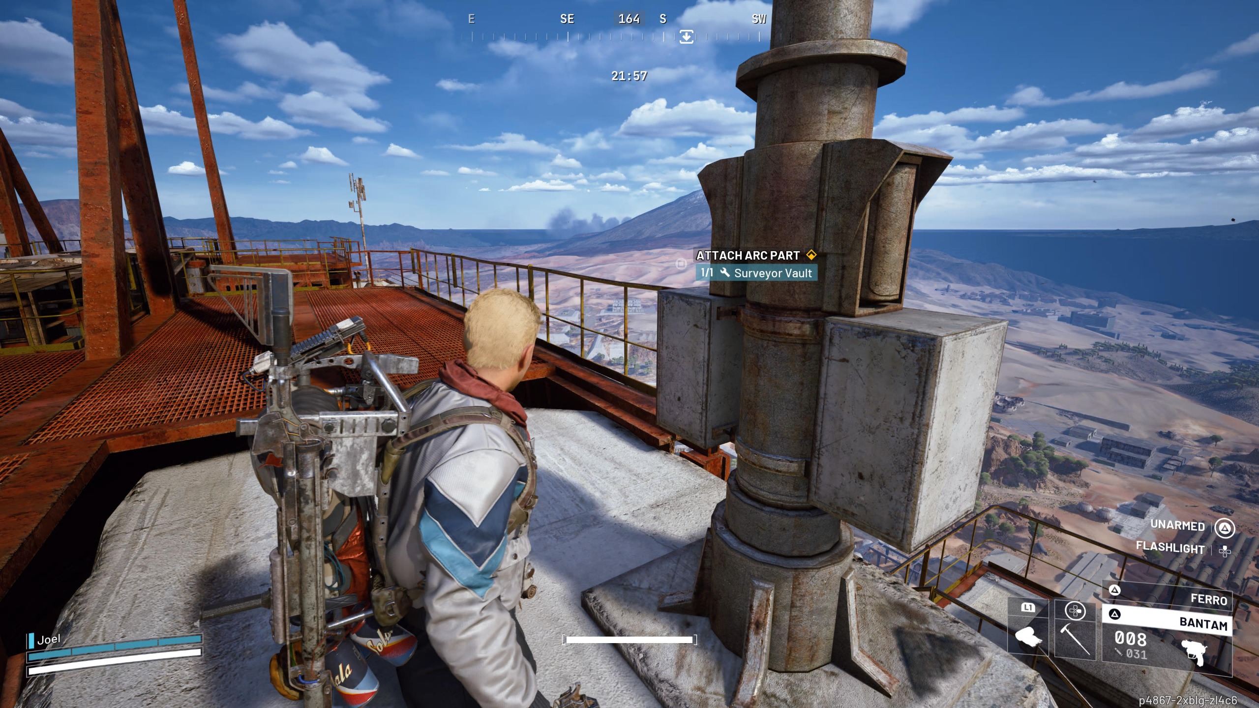 Antenna in Spaceport for Wires Crossed in Arc Raiders