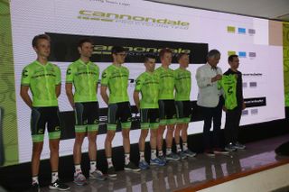 The Cannondale team for the Tour de San Luis.