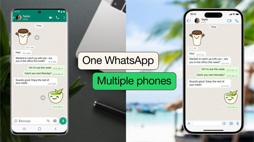 „WhatsApp“ dabar leidžia vartotojams prisijungti prie kelių telefonų naudojant savo paskyrą.