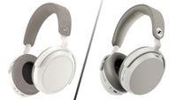 The Sennheiser Momentum 4 and 5 side by side. 