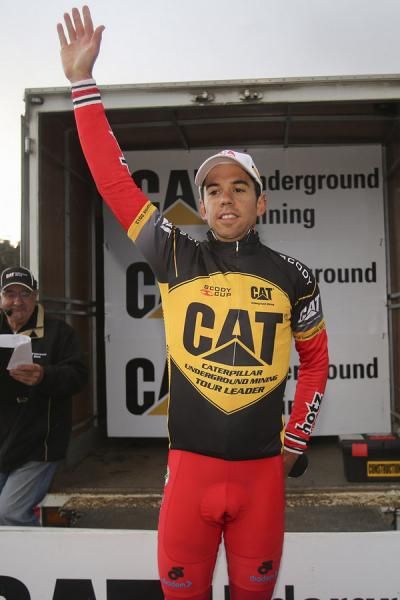 The new leader of the Tour of Tasmania after Stage 4, Lachlan Norris (Drapac)