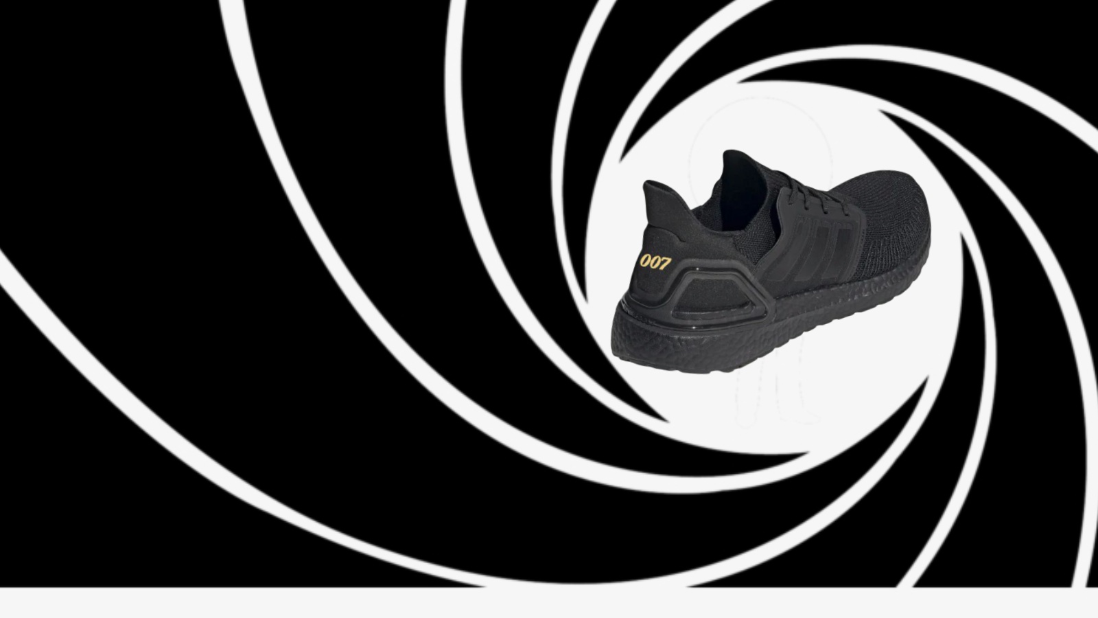James Bond x Adidas ultraBOOST 20 design is fit for any secret agent