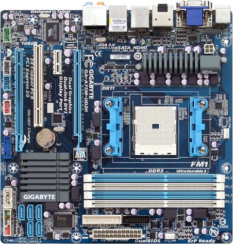 Gigabyte A75M-UD2H - Six A75-Based Motherboards For AMD’s A8 And A6 ...