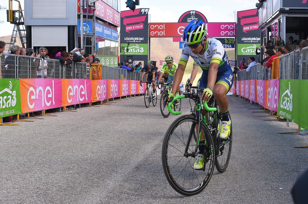Esteban Chaves moved into the top-ten after stage 6