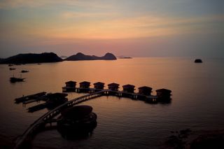 Tampak luar Vila Laut Ta'aktana Labuan Bajo