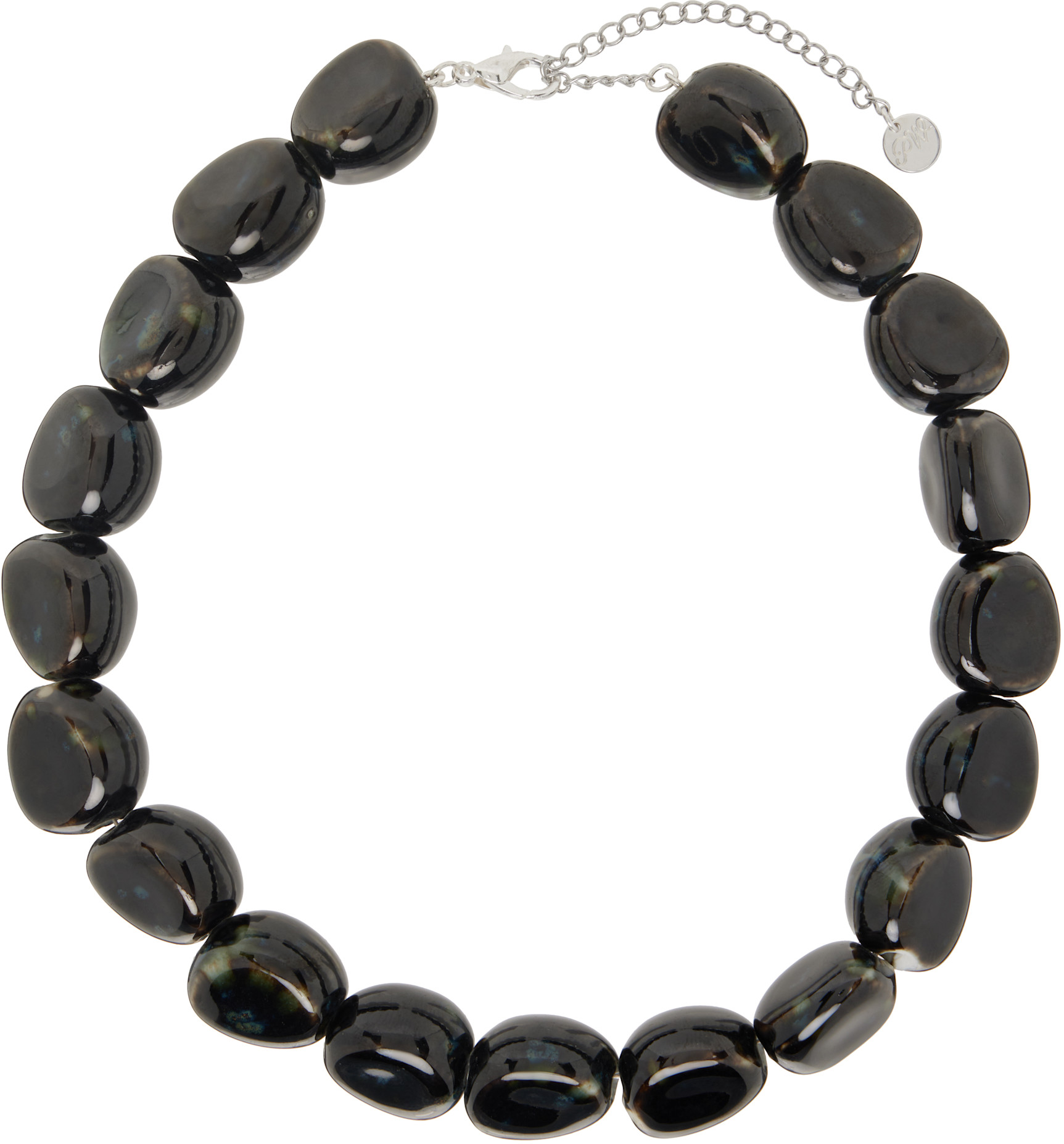 Paloma Wool, Navy Mabel Necklace