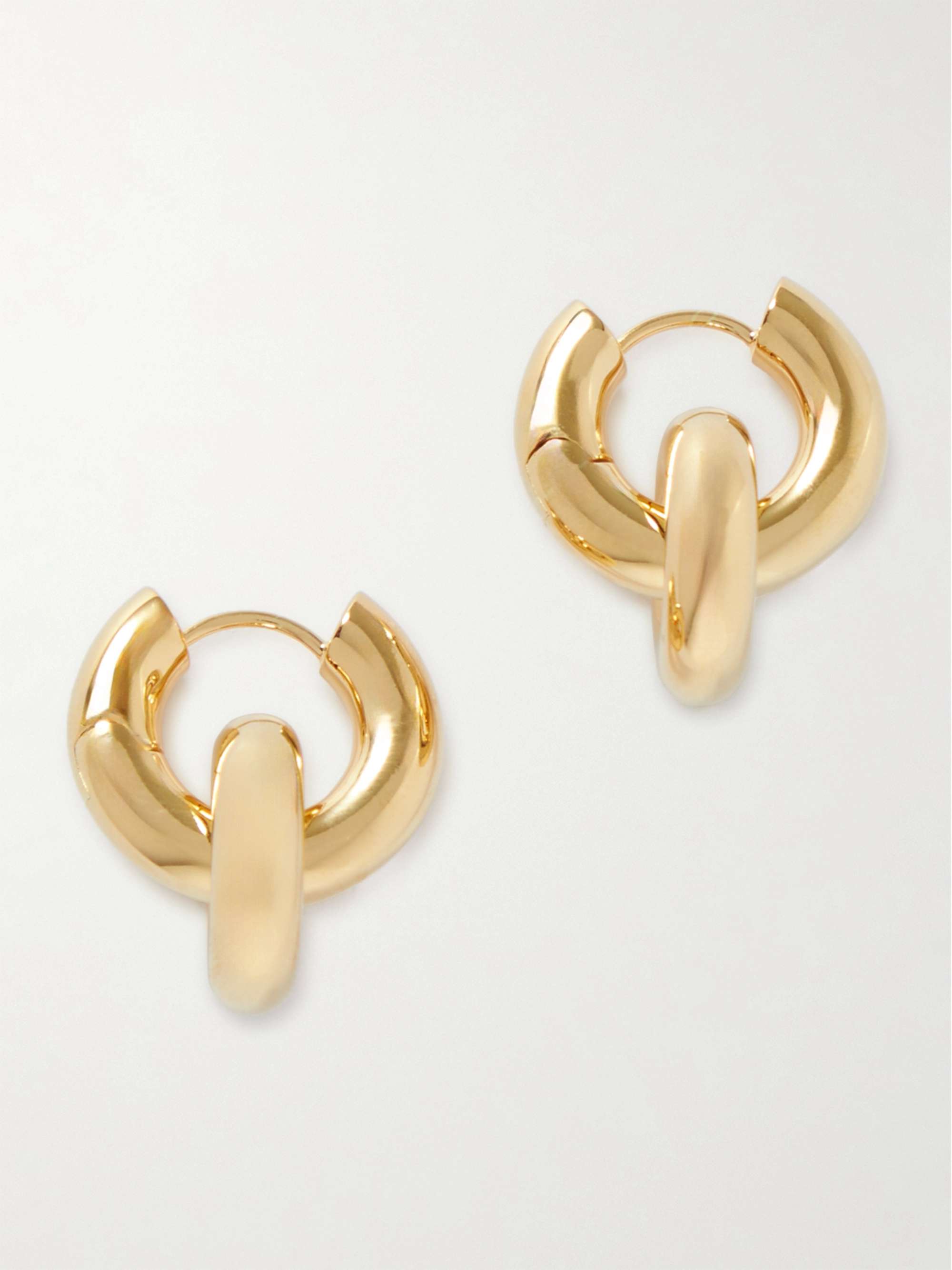 The Esther Gold-Plated Hoop Earrings