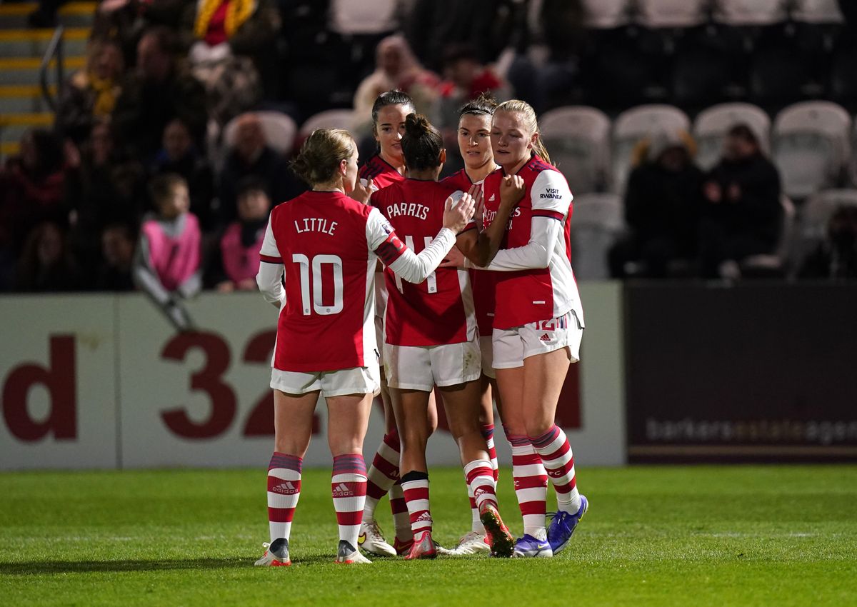 Arsenal v Leicester City – Barclays FA Women’s Super League – Meadow Park