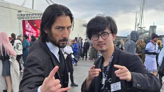 Keanu and Kojima at MCM Comic Con cosplays
