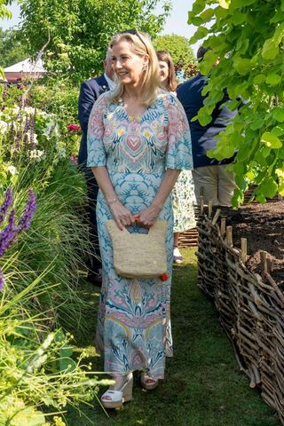 Sophie, Duchess of Edinburgh's Patterned summer dress