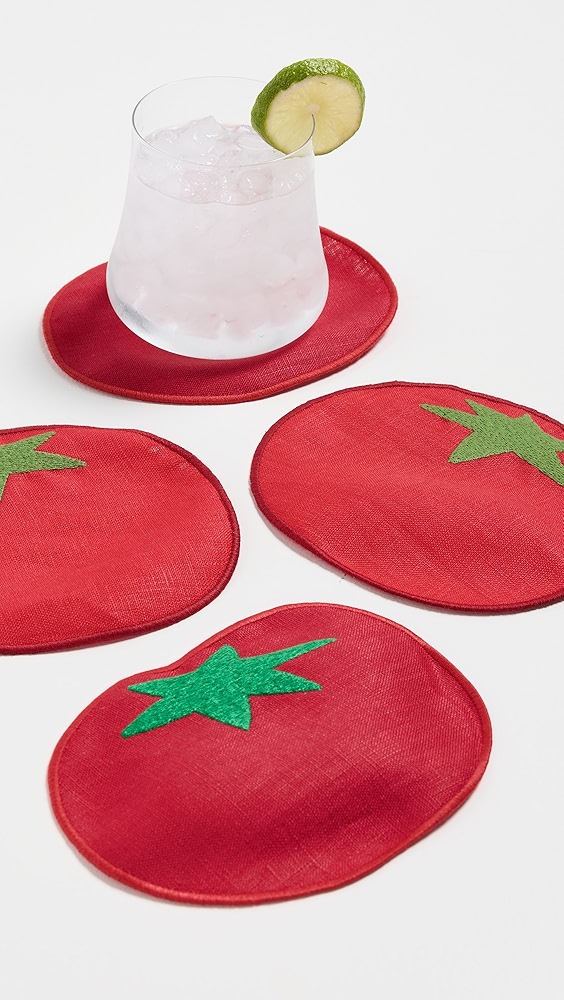 Piecework Puzzles Tomato Napkins