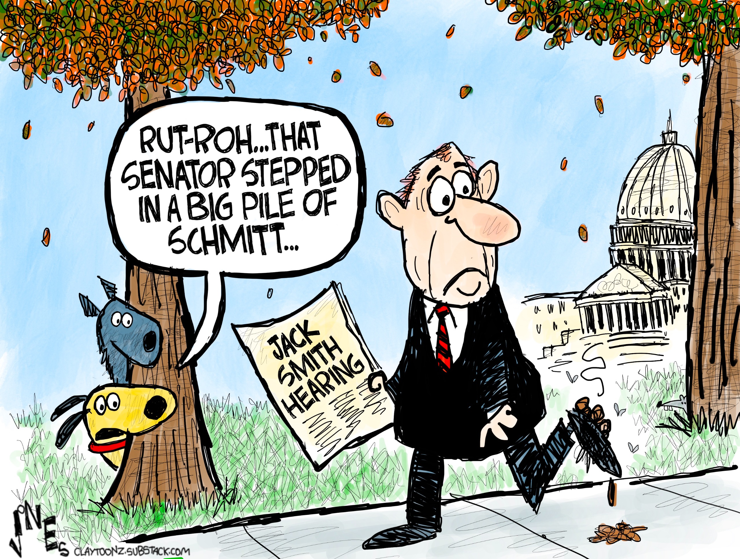 Political cartoon