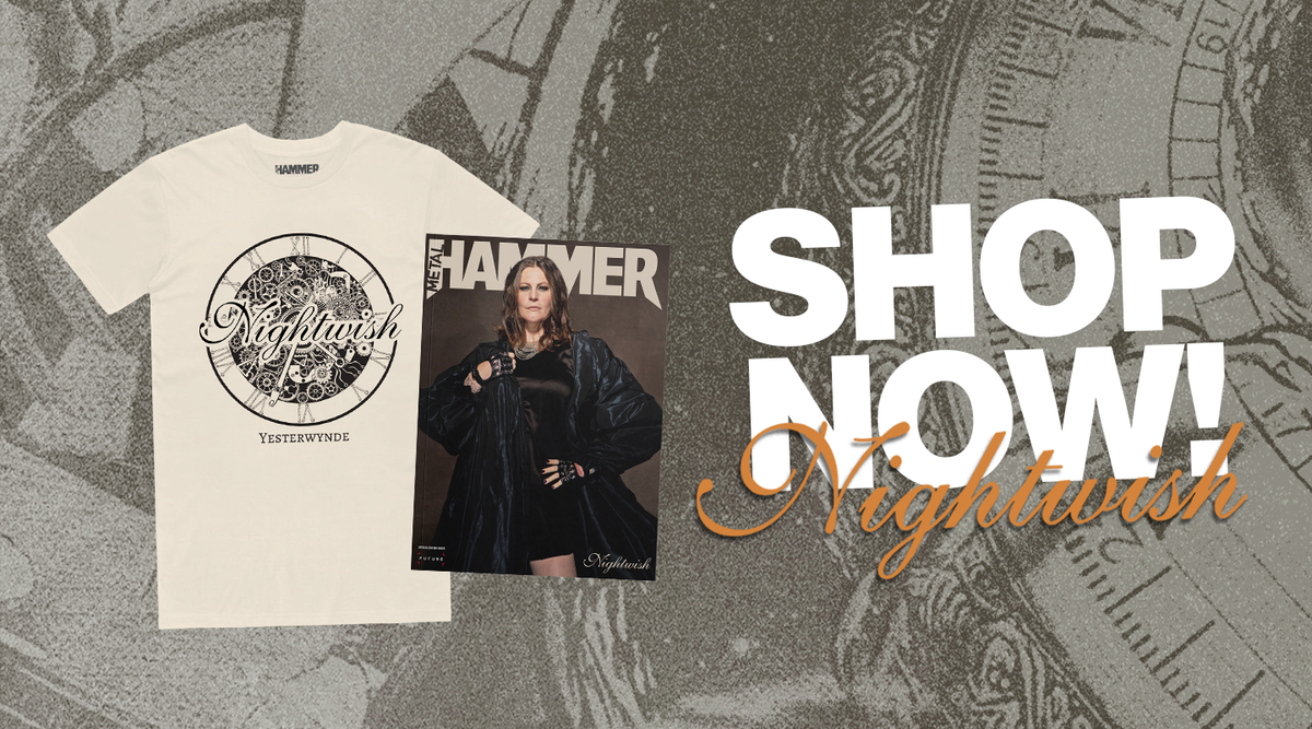 Metal Hammer issue 391 Nightwish t-shirt bundle