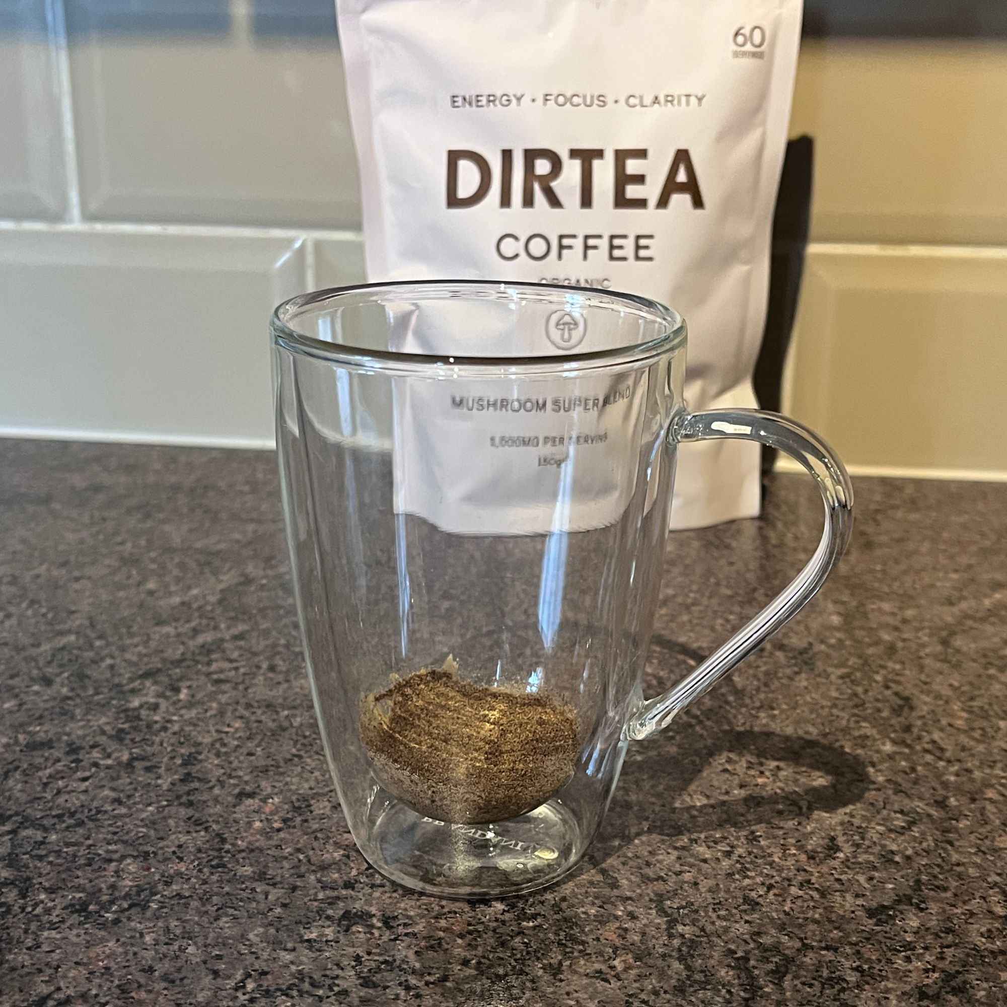 Mushroom coffee powder