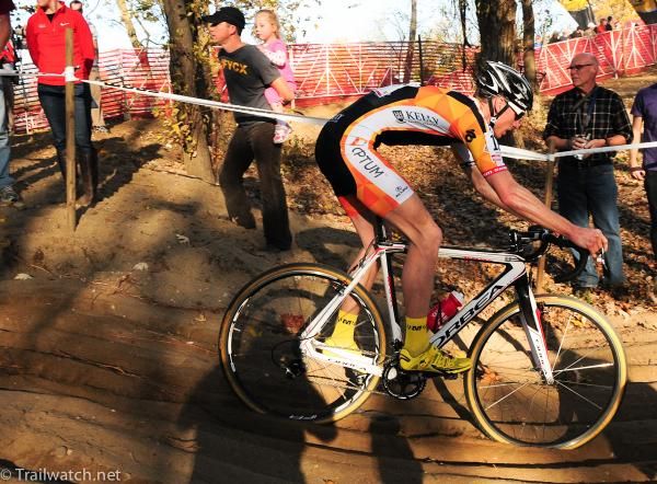 Tristan Schouten (Optum p/b Kelly Benefit) riding a sand pit