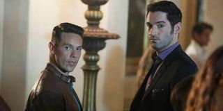 Lucifer and Dan not getting along on Netflix