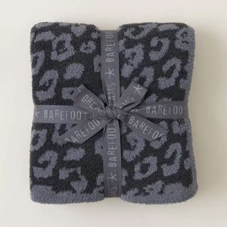 animal print barefoot dreams blanket