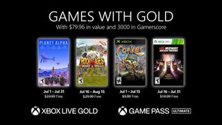 Xbox Games With Gold July