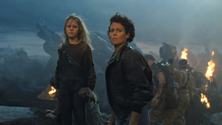 Ripley and Newt in Aliens