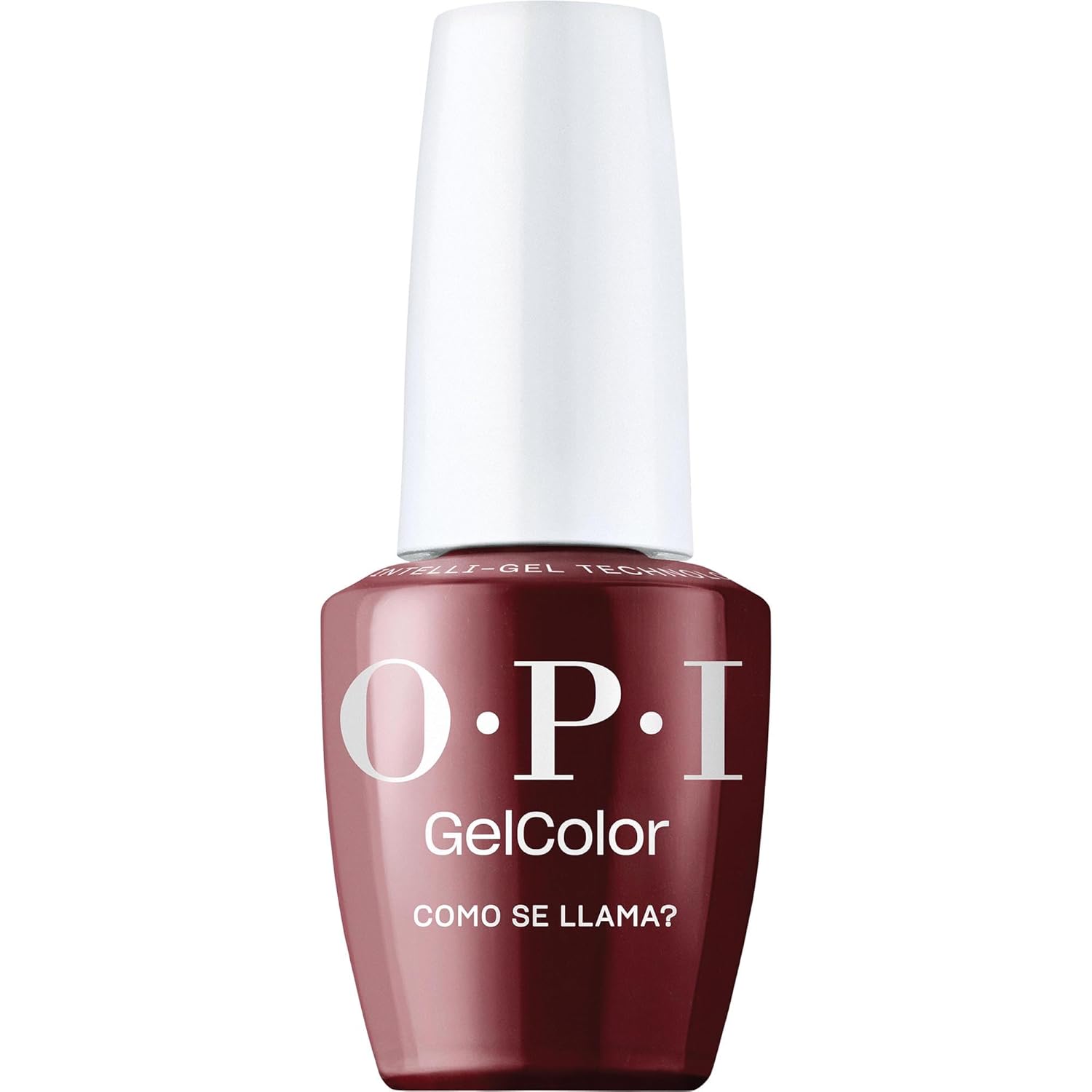 Opi Gelcolor Como Se Llama? | Opaque Dark Burgundy Red Cr&amp;egrave;me Led Cure Gel Nail Polish | Salon-Quality Shine, Long-Lasting Wear | Vegan &amp;amp; Hema Free | 0.5 Fl Oz