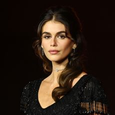 Kaia Gerber attends the 2024 Academy Awards Gala