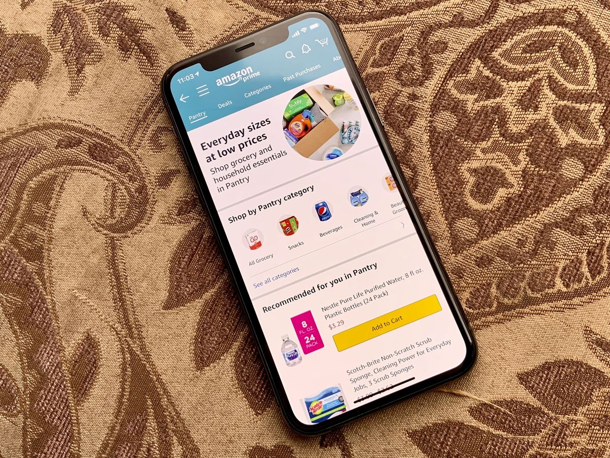 Amazon Prime Pantry Iphone 11 Pro Hero