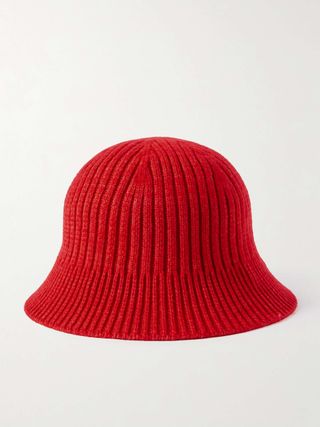 Xander Ribbed Cashmere Bucket Hat