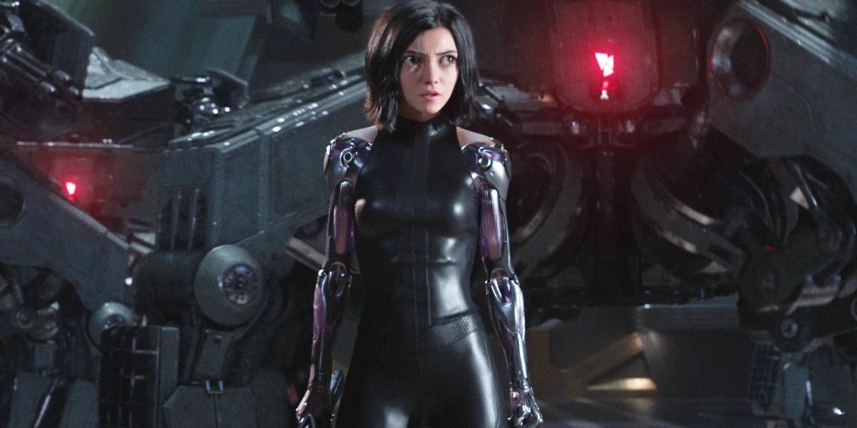 Alita: Battle Angel Alita ready to face off against security bots