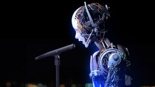 robot singing