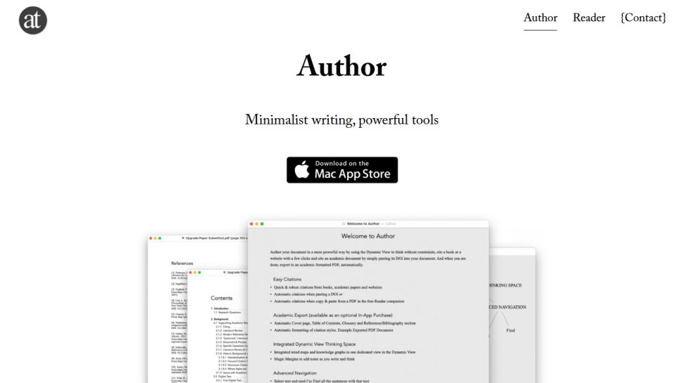 Author website screenshot (June 2025).
