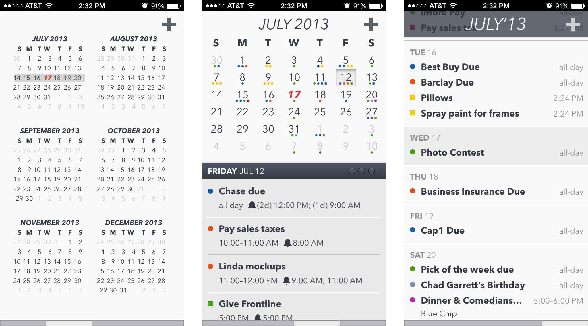 Agenda Calendar 4 for iPhone review One of the best alternative