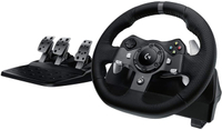Logitech G920 Driving Force Racing Wheel: $
