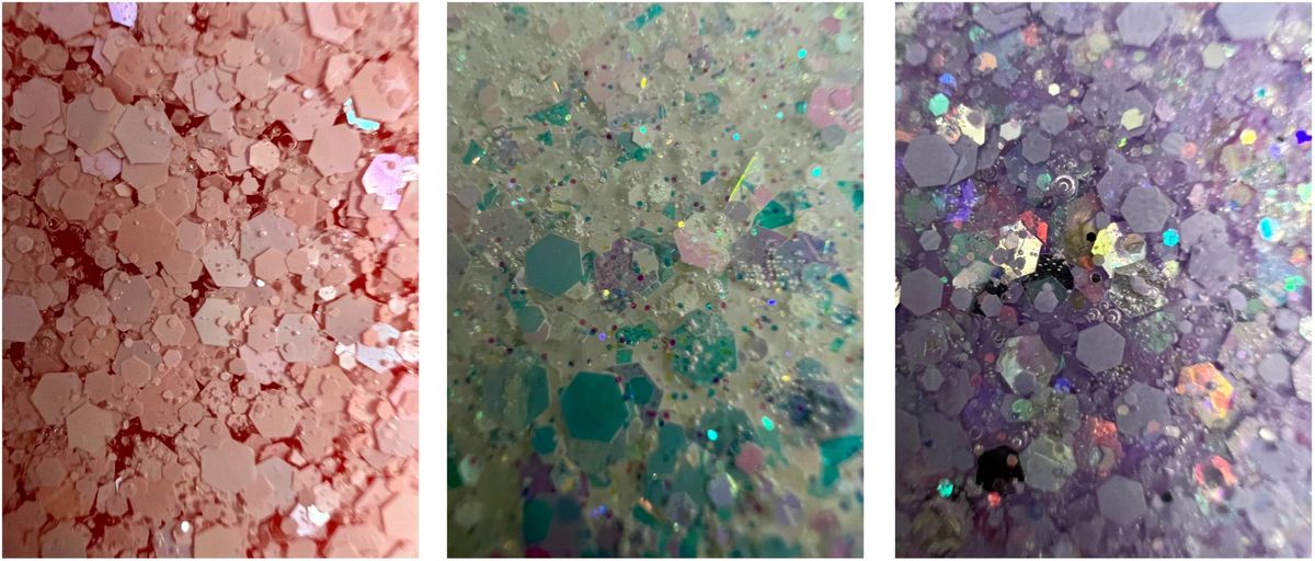 Iphone 13 Pro Glitter Macro Example